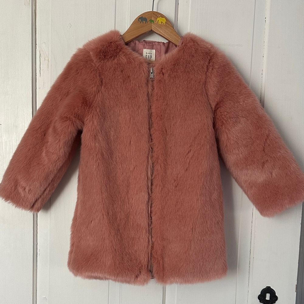 GAP Kids Plush Pink Jacket